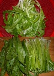 家常菜芝麻酱拌油麦菜做法图解1)