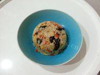 自己做的彩色炒饭