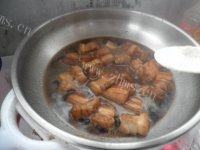 家常菜干豆角烧肉做法图解7)