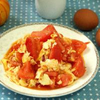 独特的西红柿炒鸡蛋