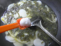 美味的雪菜雷笋年糕汤的做法图解八