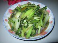 家常菜辣炒油菜