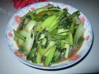 家常菜辣炒油菜