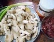 沙茶酱爆姬菇牛肉片做法图解1)