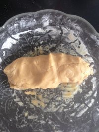 自制紫薯月饼做法图解4)