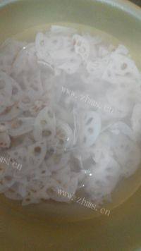 家常菜炒藕片做法图解6)