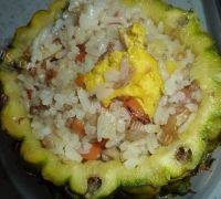 菠萝炒饭做法图解14)