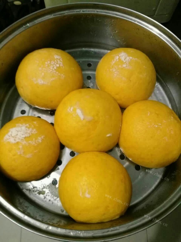 喷香的南瓜馒头