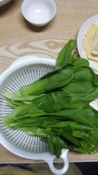 家常菜白灼广东菜心做法图解1)
