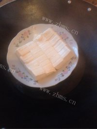 家常菜肉末豆腐做法图解3)