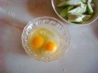 家常菜鸡蛋炒丝瓜做法图解4)
