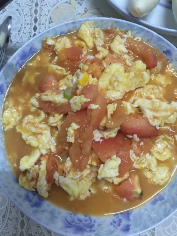 唇齿留香的西红柿炒鸡蛋