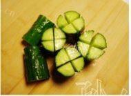 家常菜黄瓜泡菜做法图解1)