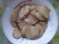 家常菜炒山药片