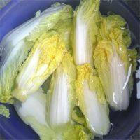 家常菜娃娃菜炒肉做法图解1)