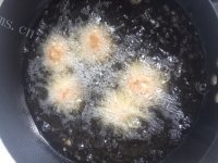 绿色美食四喜丸子做法图解5)