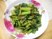 家常菜清炒苔菜