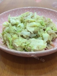 白菜炖豆腐做法图解10)