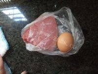 口感不错的鸡蛋蒸肉饼做法图解1)