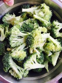 DIY蚝油蒜蓉西兰花做法图解1)