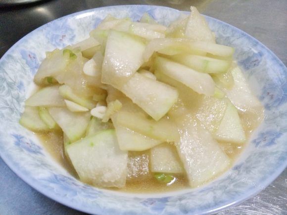 回味无穷的炒冬瓜