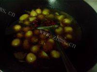 美味的小土豆烧肉丸做法图解6)