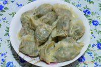 自己做的芹菜猪肉饺