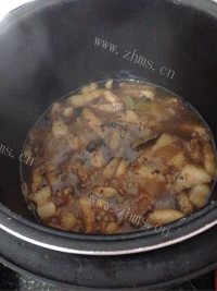 懒人版电饭煲焖五花肉做法图解10)