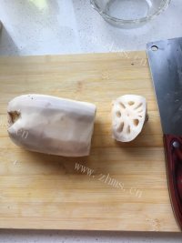 香喷喷的糯米藕做法图解1)