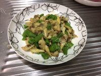美味的爆炒黄贝肉做法图解8)