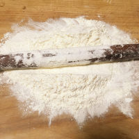 自制牛舌饼做法图解3)