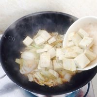 白菜烧豆腐做法图解9)