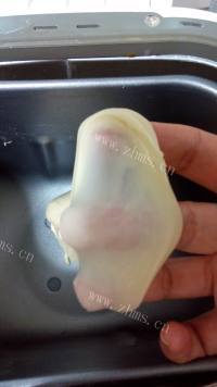 自制牛奶小面包做法图解9)