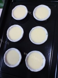 自制飞饼蛋挞做法图解11)