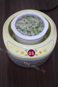 诱人的蔬菜粥做法图解5)