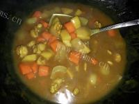 美味的咖喱鸡肉饭做法图解10)