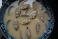 美味的花蛤水蒸蛋做法图解8)