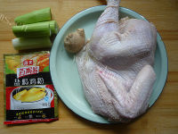 美味的盐焗鸡（电饭锅版）做法图解1)