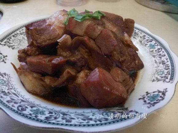 春笋烧五花肉