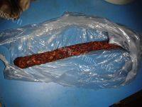 回味悠长的芹菜炒香肠做法图解2)