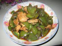 家常菜青椒炒五花肉