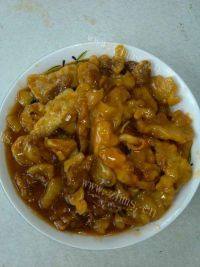 糖醋肉片做法图解6)