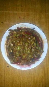 下酒菜香辣毛豆