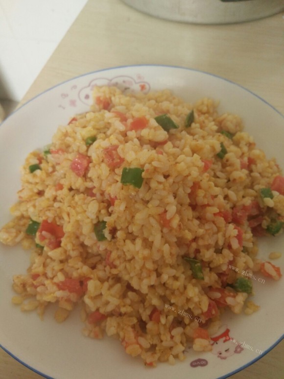 色味俱佳的蛋炒饭
