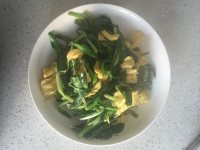 家常菜大蒜炒鸡蛋
