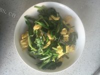 家常菜大蒜炒鸡蛋