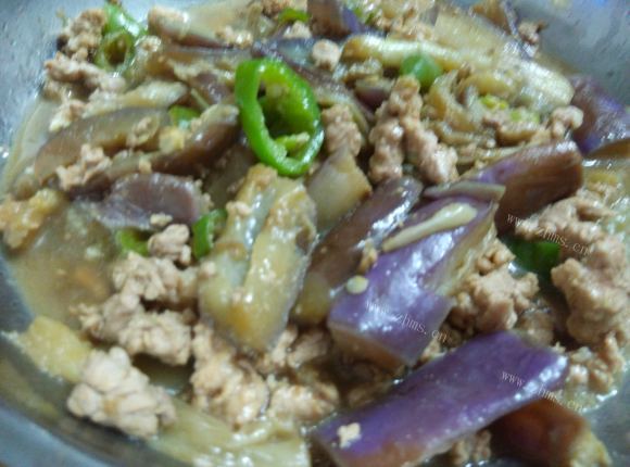 开胃的肉末茄子