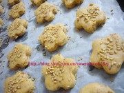 自制芝麻肉松饼干