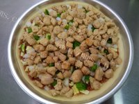 好吃的黑胡椒鸡肉披萨做法图解14)