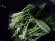独特的香菇油菜做法图解3)